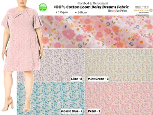 100% Cotton Loom Line Daisy Dreams Fabric- 088