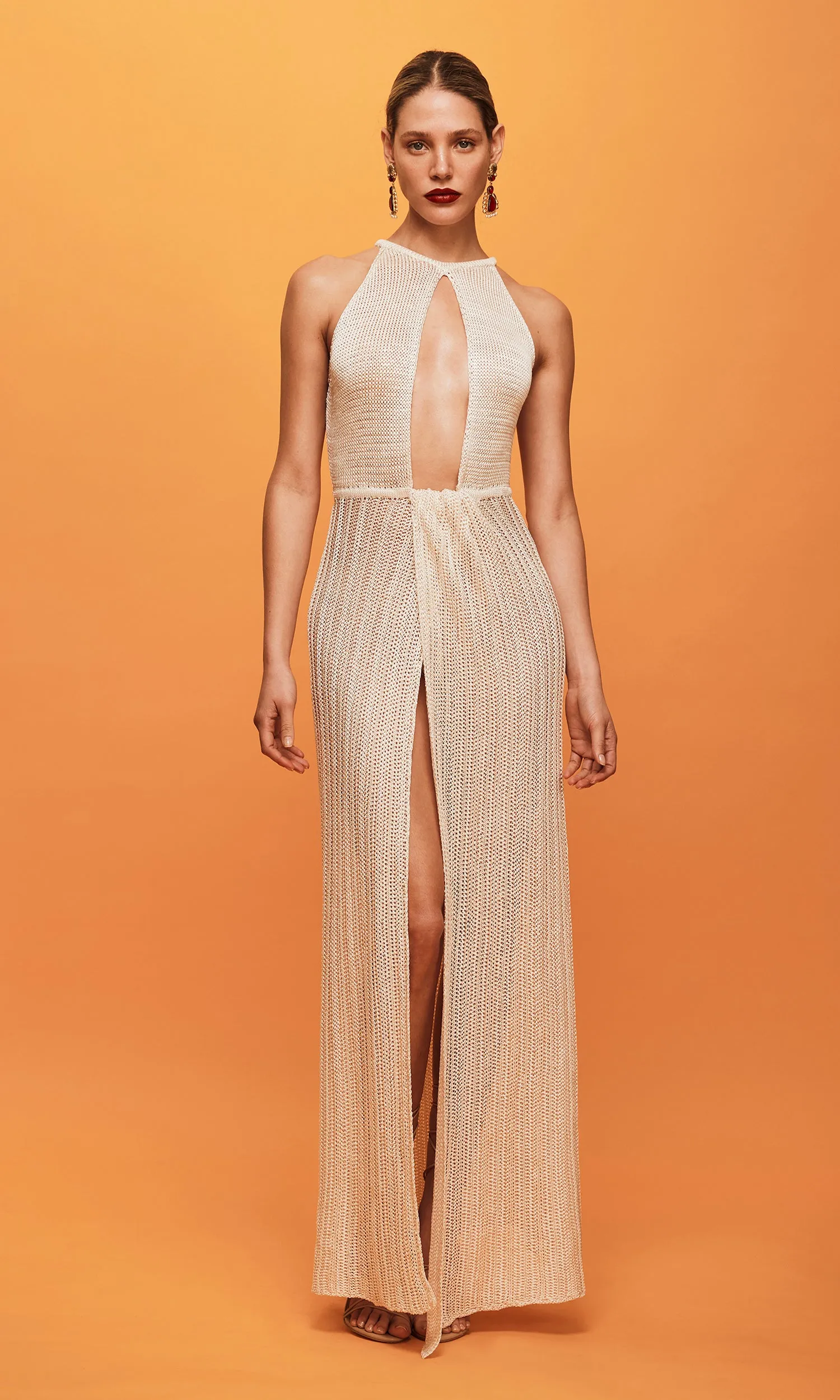 AMER DRESS IVORY