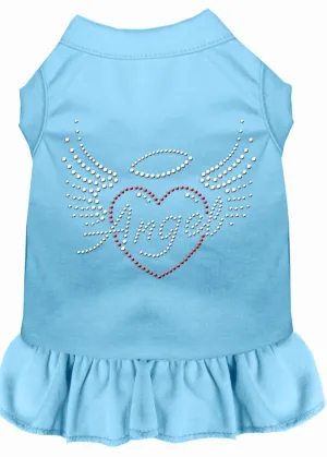 Angel Heart Rhinestone Dress Baby Blue Xl