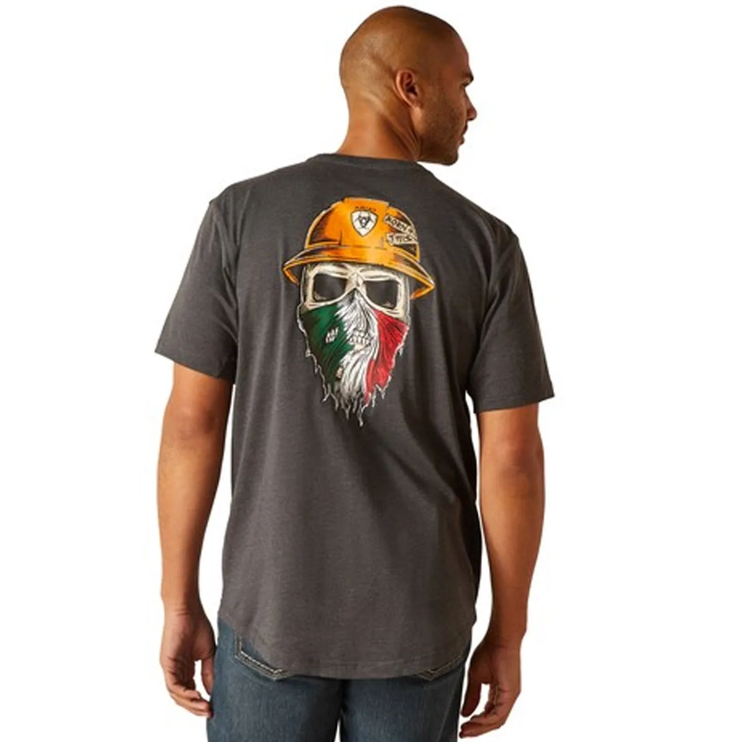 Ariat Rebar Workman Born For This Grphc SS Tee-