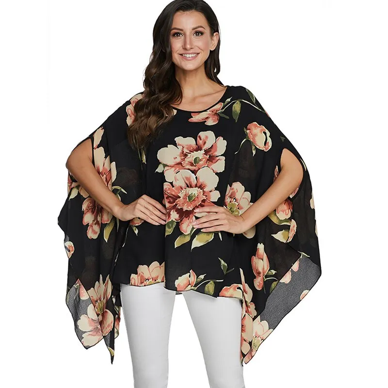 Batwing sleeve Blouse