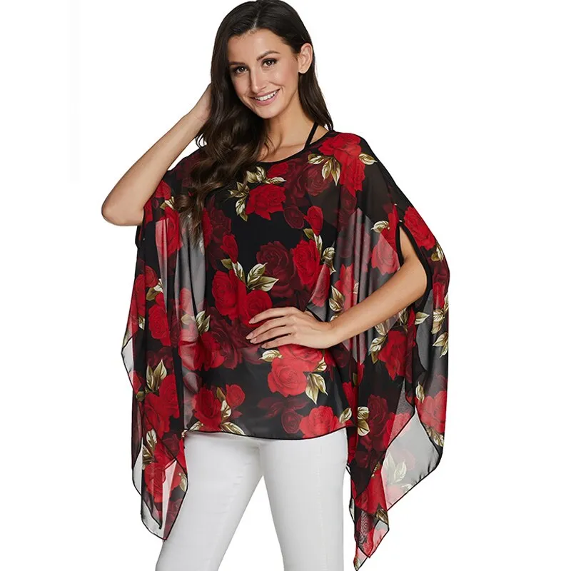 Batwing sleeve Blouse