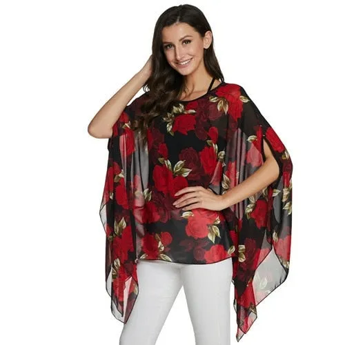 Batwing sleeve Blouse