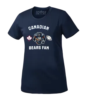 Bears Fan Ladies Dri-Fit T-Shirt with Printed Logo
