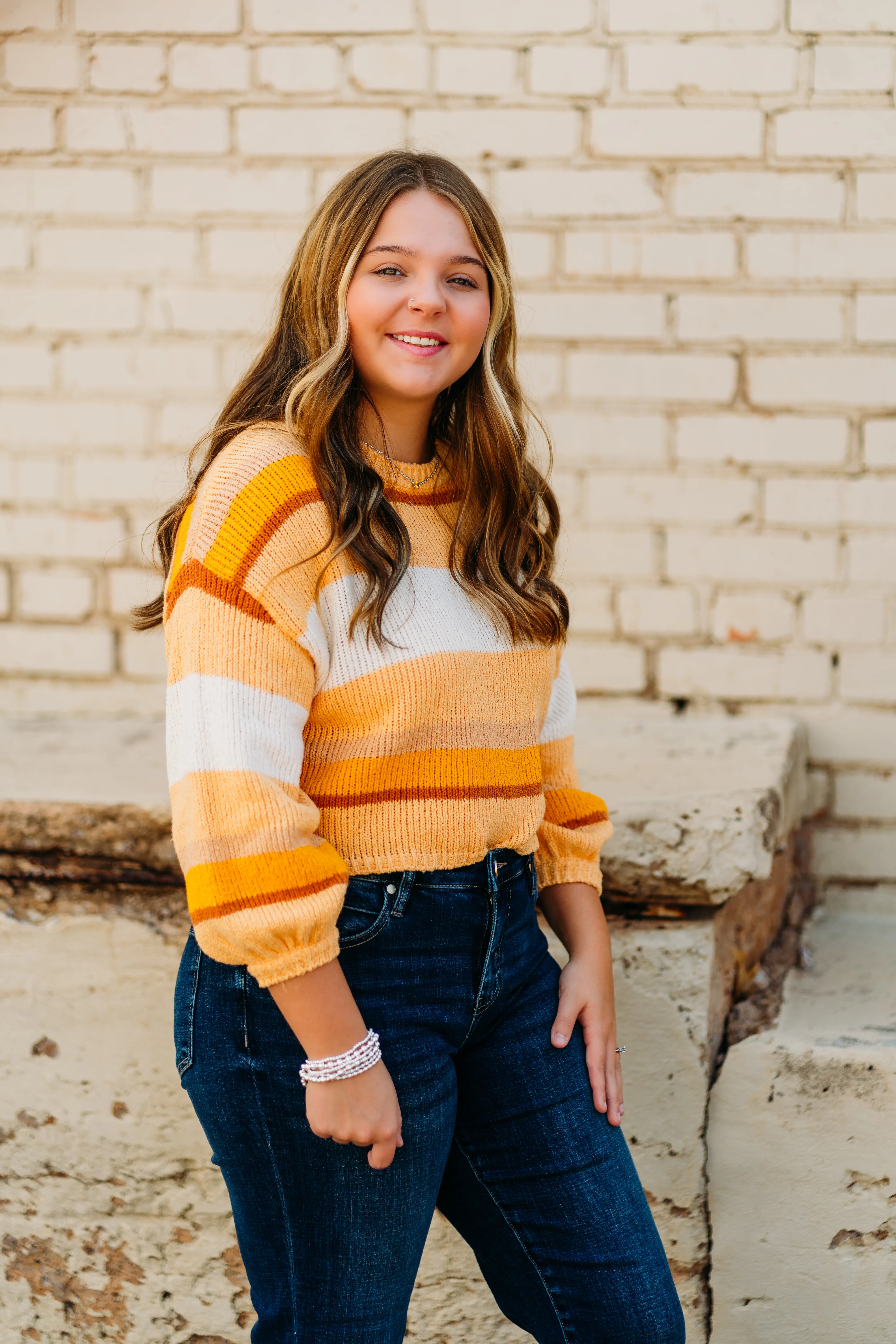 Billabong: Sol Time Sweater in Citrus Glow