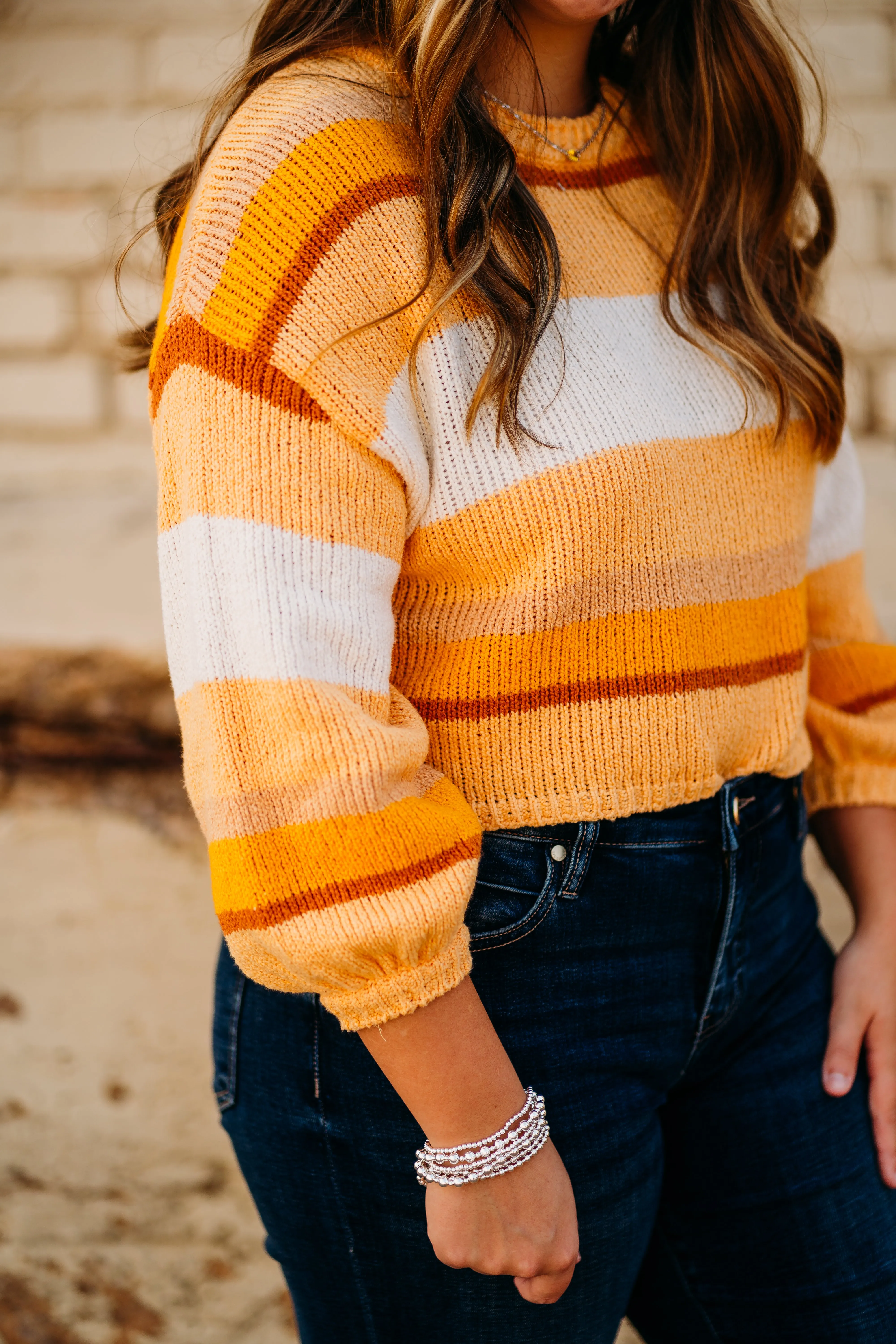 Billabong: Sol Time Sweater in Citrus Glow