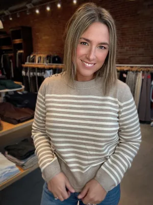 Bishop   Young Jamie Stripe Sweater