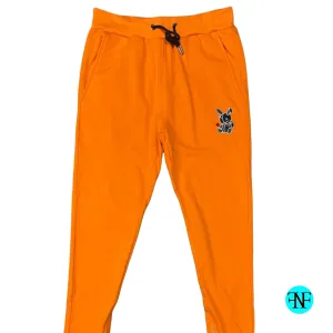 BKYS Kids 'Lucky Charm' Sweat Pants (Orange) P380B/T