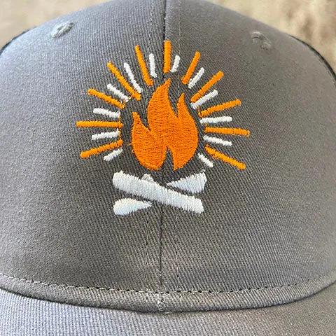 Campfire Embroidered Hat