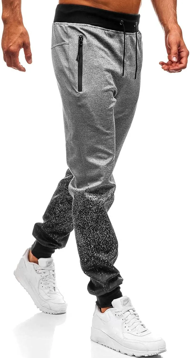 Cargo Trousers for Men with Pockets Men's Fleece Jogging Bottoms Casual Thermals Trousers Winter Warm Joggers Pants