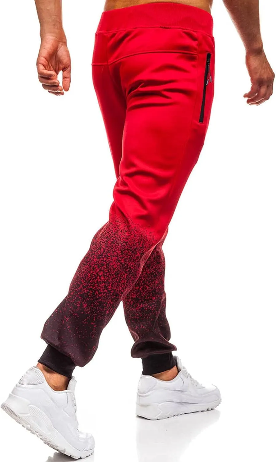 Cargo Trousers for Men with Pockets Men's Fleece Jogging Bottoms Casual Thermals Trousers Winter Warm Joggers Pants
