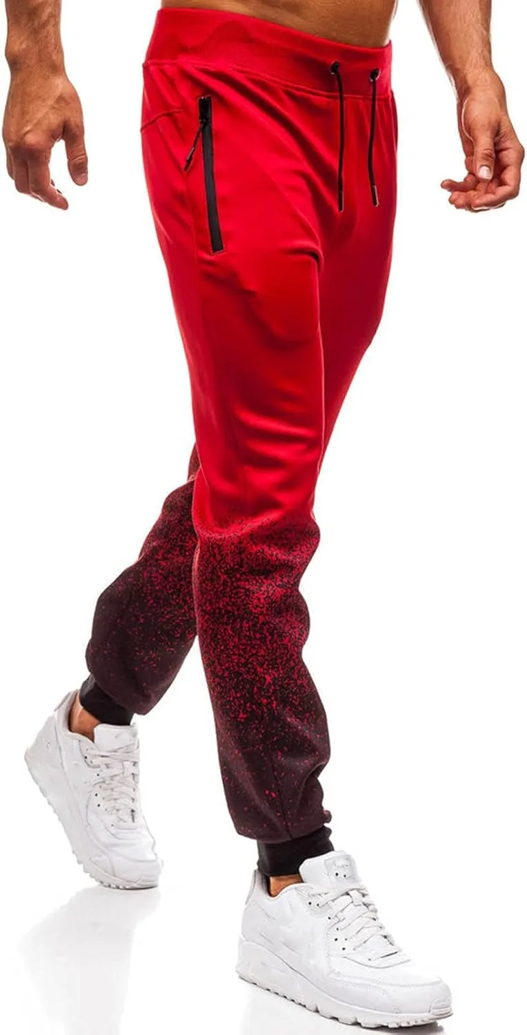 Cargo Trousers for Men with Pockets Men's Fleece Jogging Bottoms Casual Thermals Trousers Winter Warm Joggers Pants
