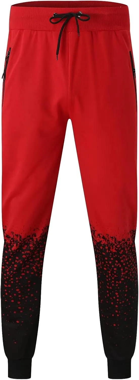 Cargo Trousers for Men with Pockets Men's Fleece Jogging Bottoms Casual Thermals Trousers Winter Warm Joggers Pants