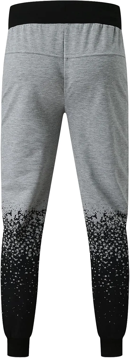 Cargo Trousers for Men with Pockets Men's Fleece Jogging Bottoms Casual Thermals Trousers Winter Warm Joggers Pants