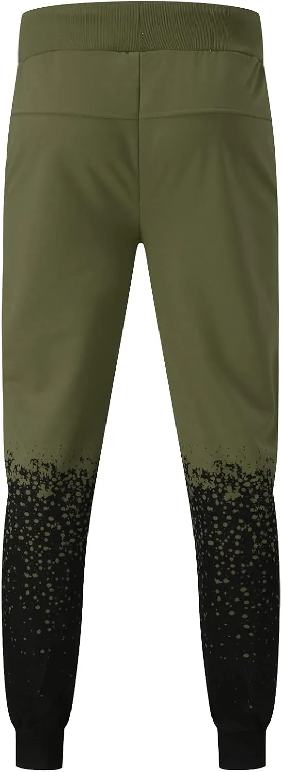 Cargo Trousers for Men with Pockets Men's Fleece Jogging Bottoms Casual Thermals Trousers Winter Warm Joggers Pants