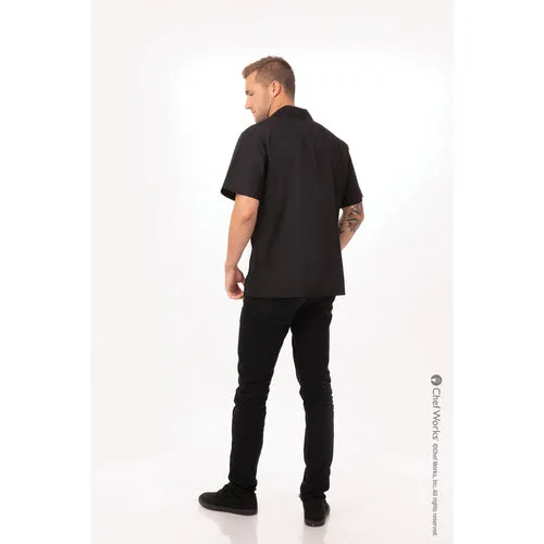 Chef Works CSCVBLK5XL Cook's Shirt