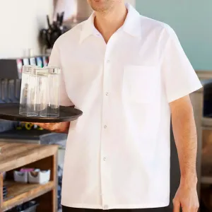 Chef Works SHYKWHT2XL Cook's Shirt