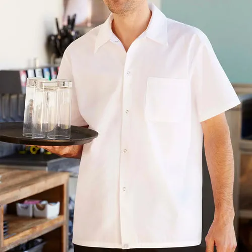 Chef Works SHYKWHT2XL Cook's Shirt