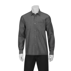 Chef Works SKL001BLKXS Cook's Shirt