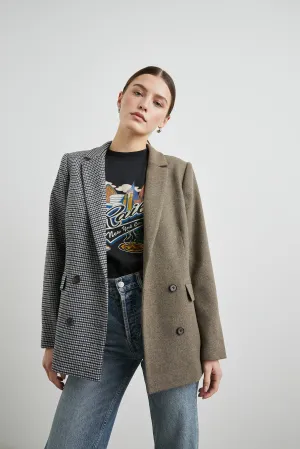 Cody Jacket Mixed Mini Check