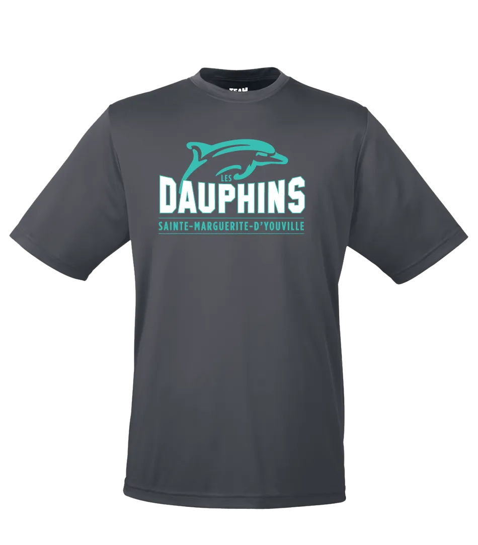 Dauphins Ladies Dri-Fit T-Shirt with Printed Logo