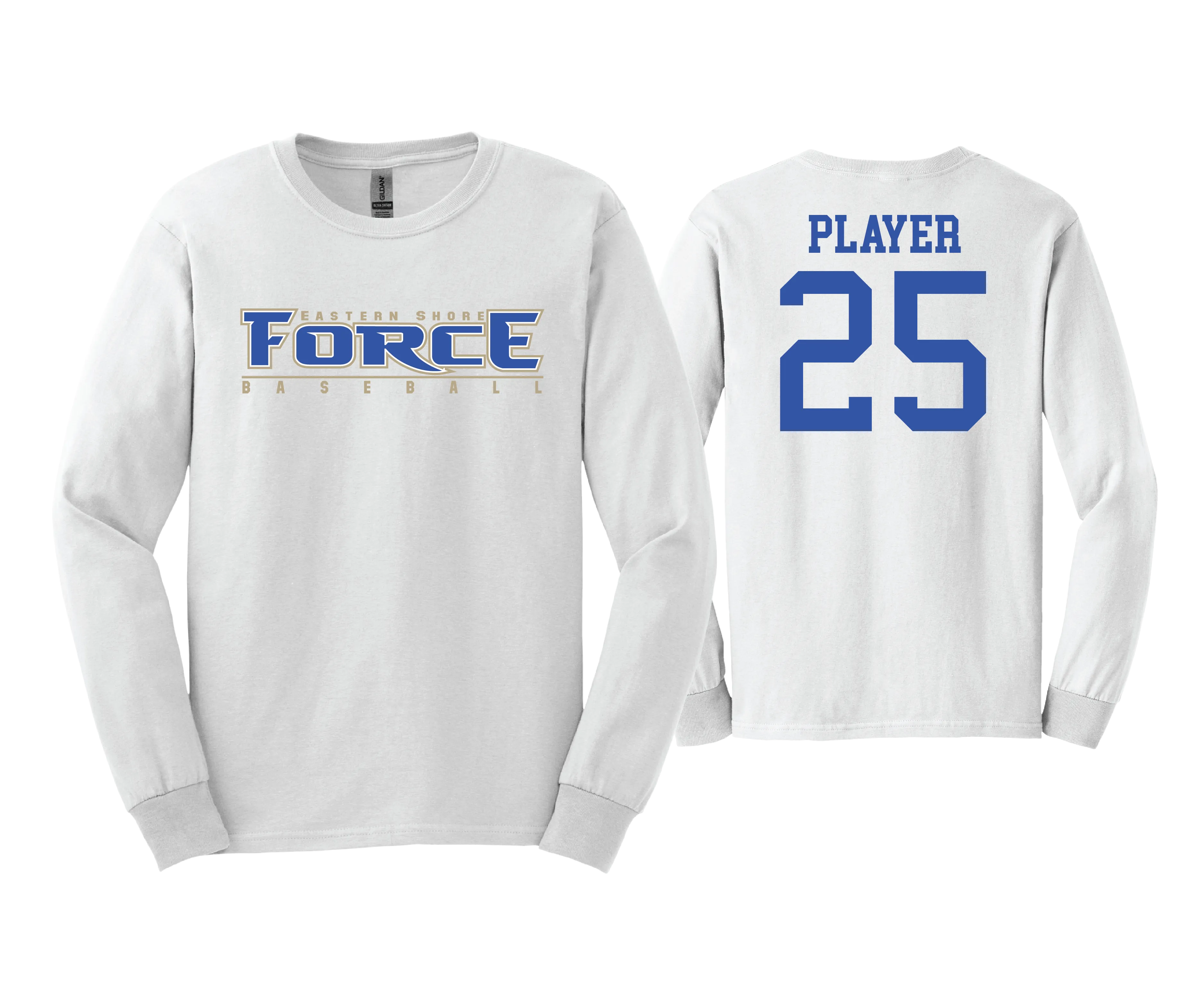 Eastern Shore Force - Cotton LS Tees