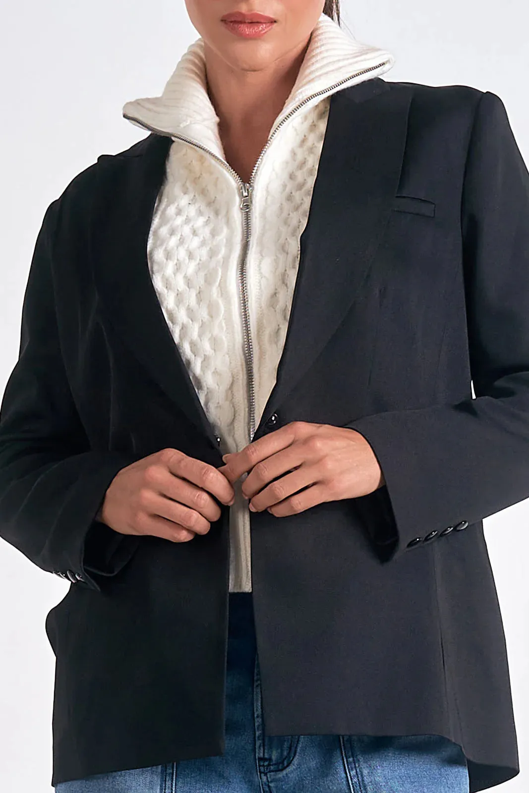ELAN 8 Blazer Sweater
