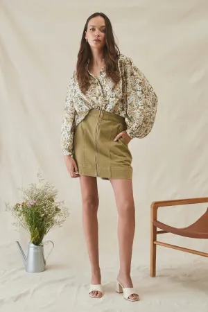 Esmaee - Salto Blouse - Evergreen