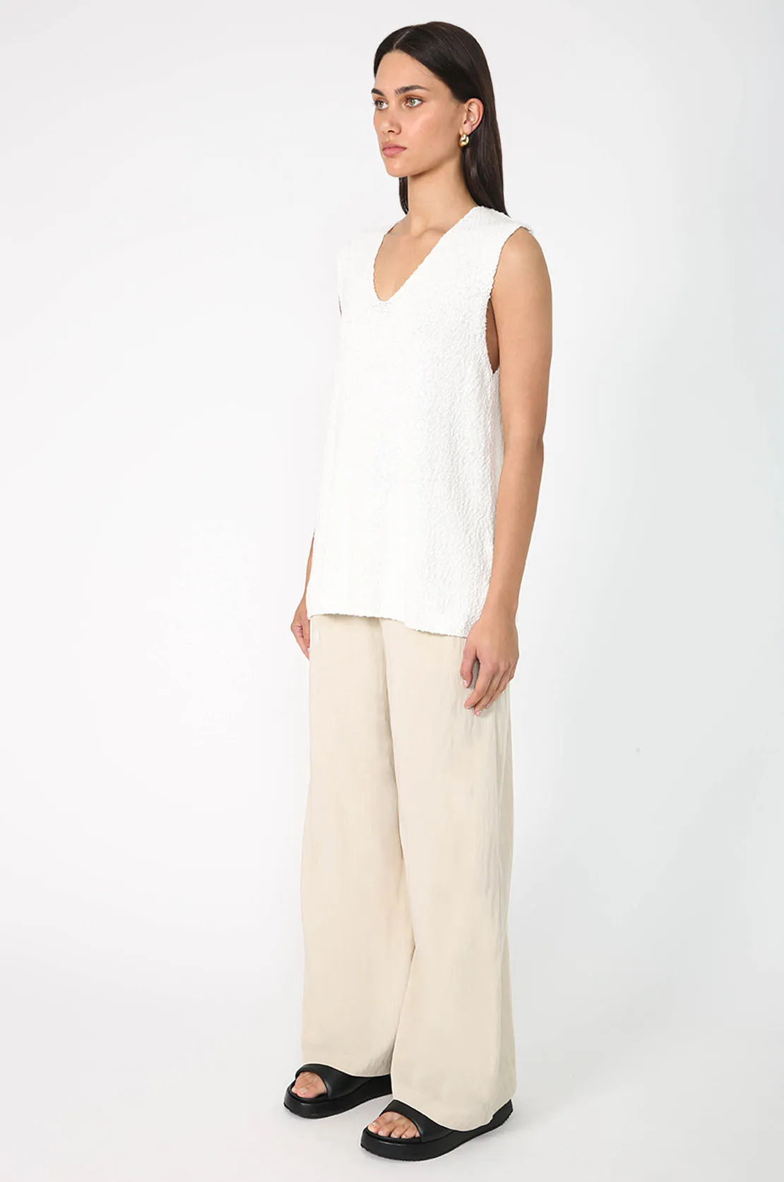 eternity vest / ivory white