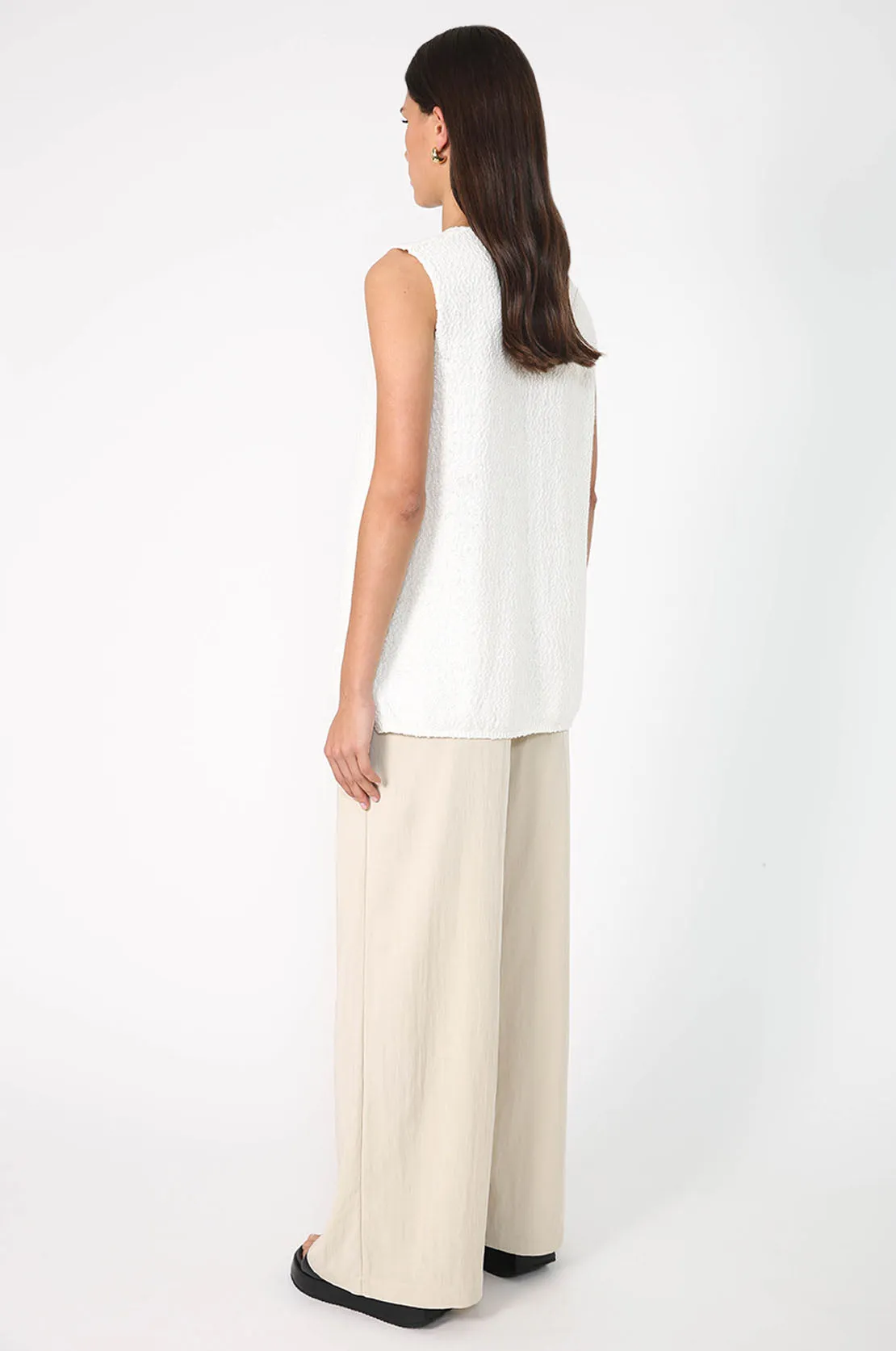 eternity vest / ivory white