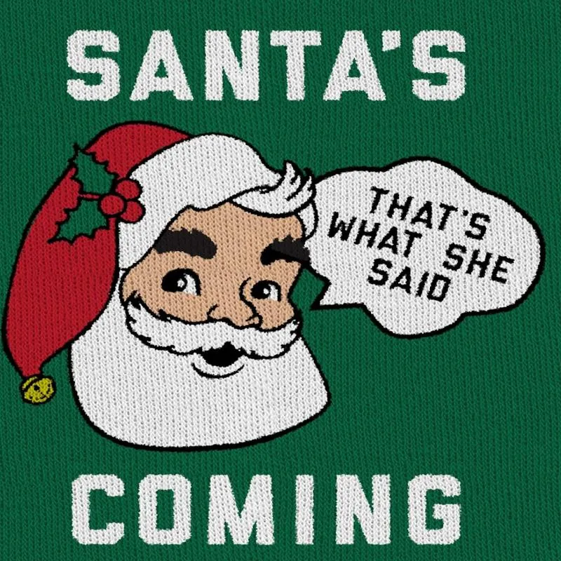 Festive And Funny Holiday Printed Pullover Sweater