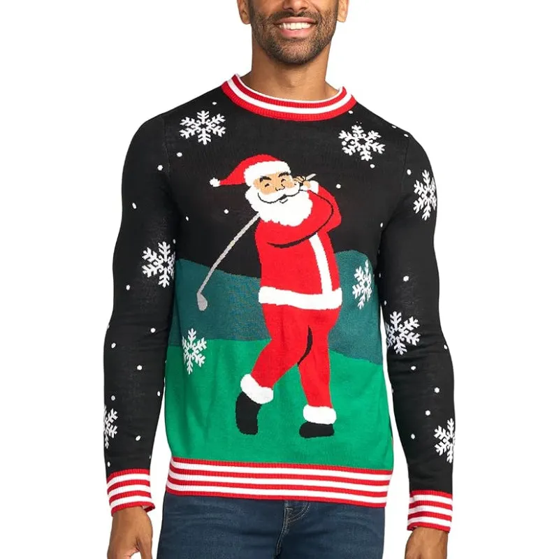 Festive And Funny Holiday Printed Pullover Sweater