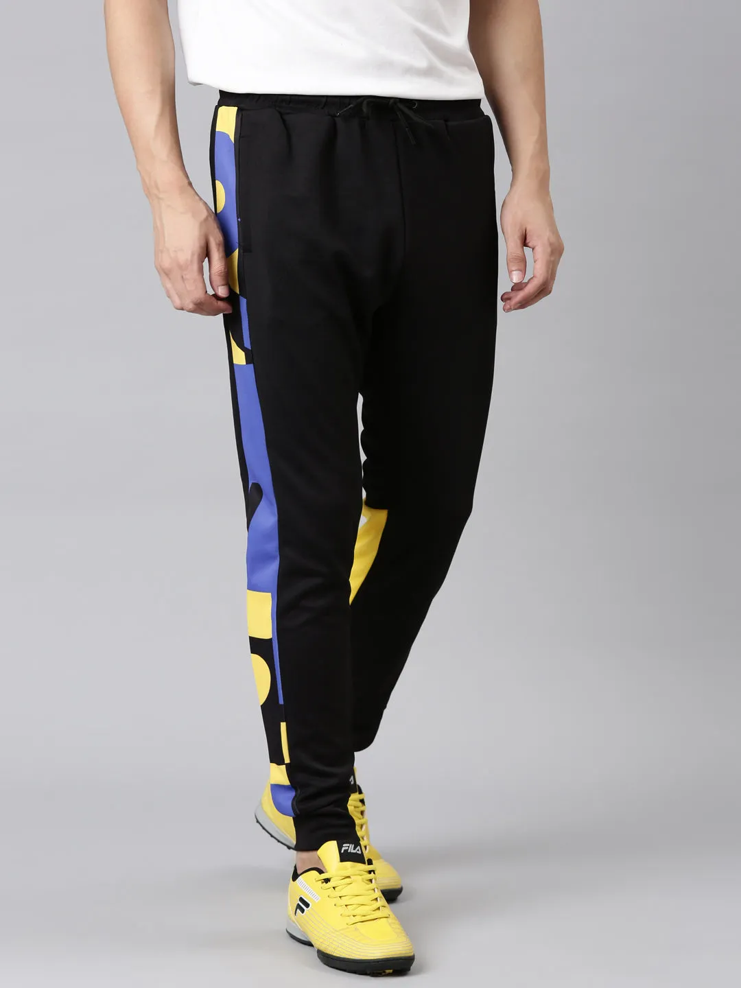 Fila Yellow Durelle Men's Ankle length Jogger