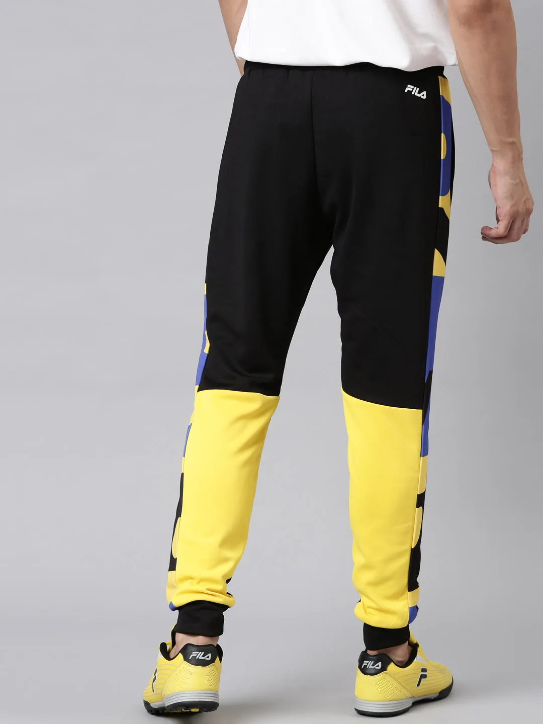Fila Yellow Durelle Men's Ankle length Jogger