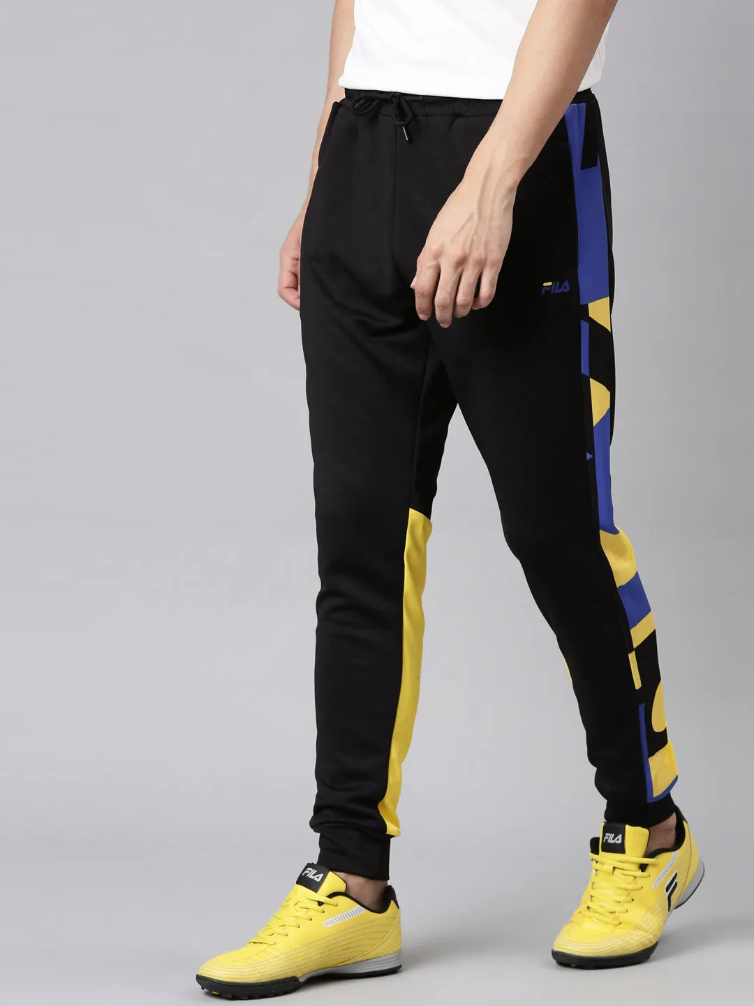 Fila Yellow Durelle Men's Ankle length Jogger