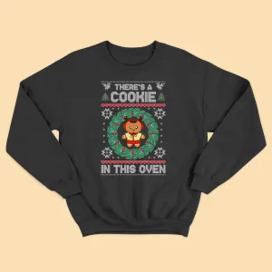 Funny Christmas T Shirts There's A Cookie In This Oven Personalized Gingerbread
