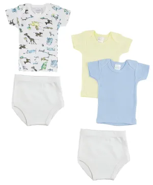 Infant Girls T-Shirts and Training Pants CS_0534