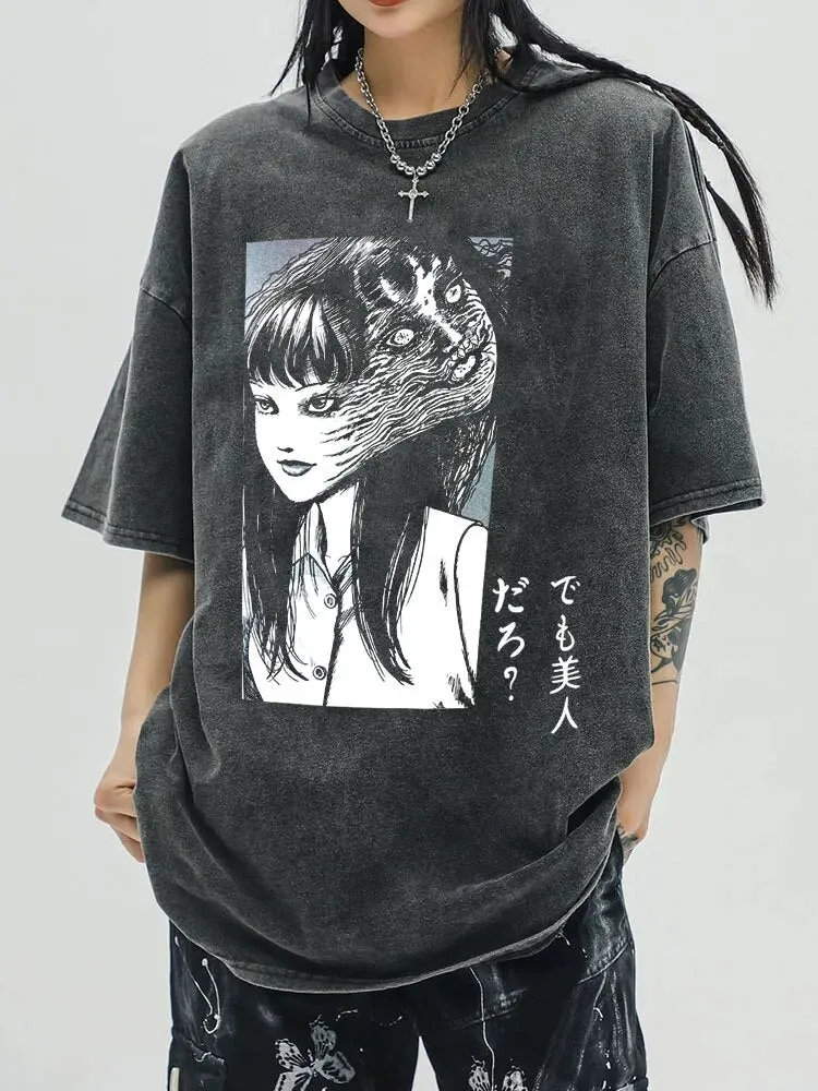 Junji Ito Inspired Tomie Spotlight Tee