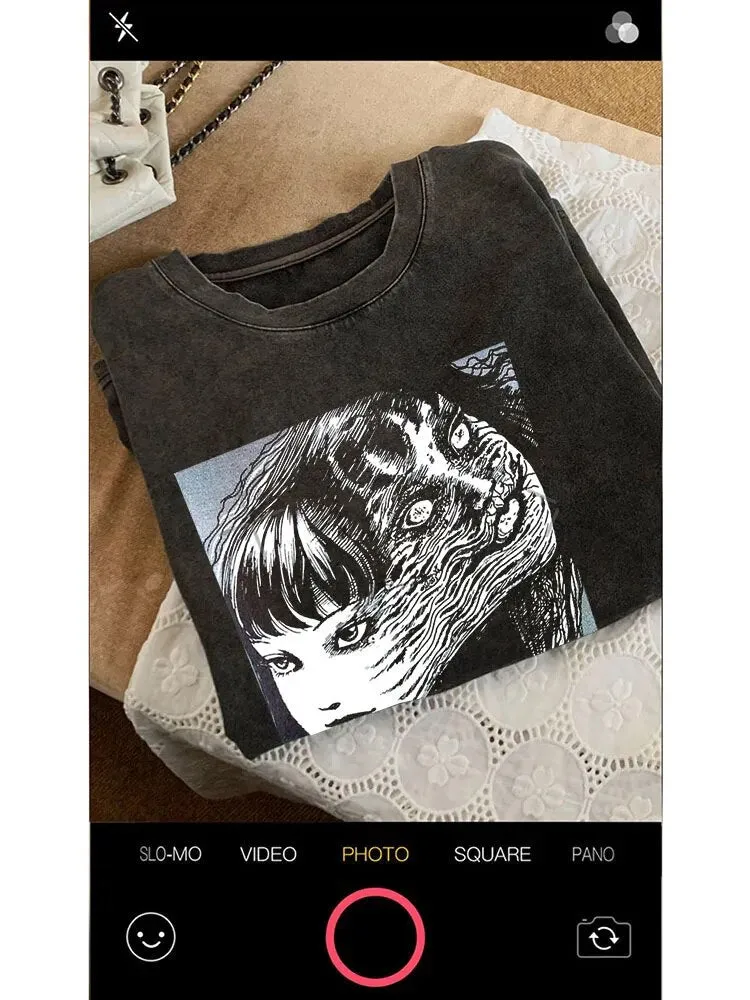 Junji Ito Inspired Tomie Spotlight Tee