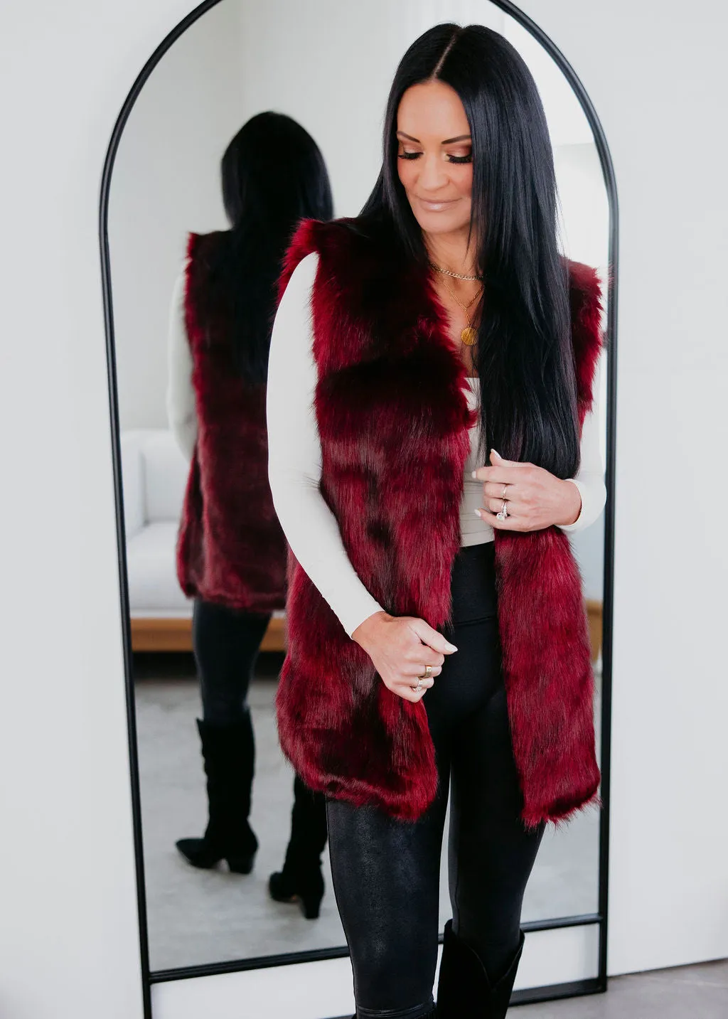 Kaine Faux Fur Vest