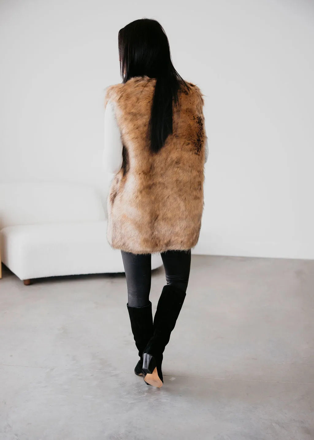 Kaine Faux Fur Vest