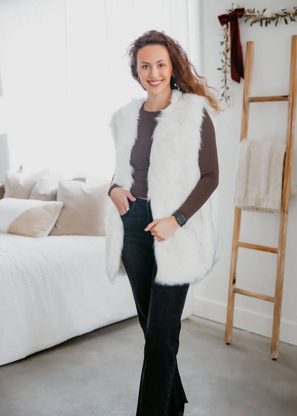 Kaine Faux Fur Vest