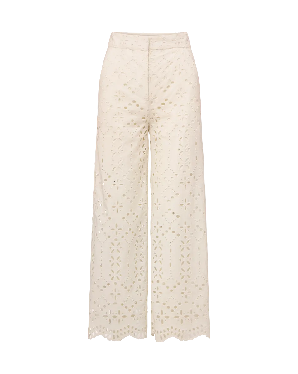 Kemper Cotton Eyelet Pant