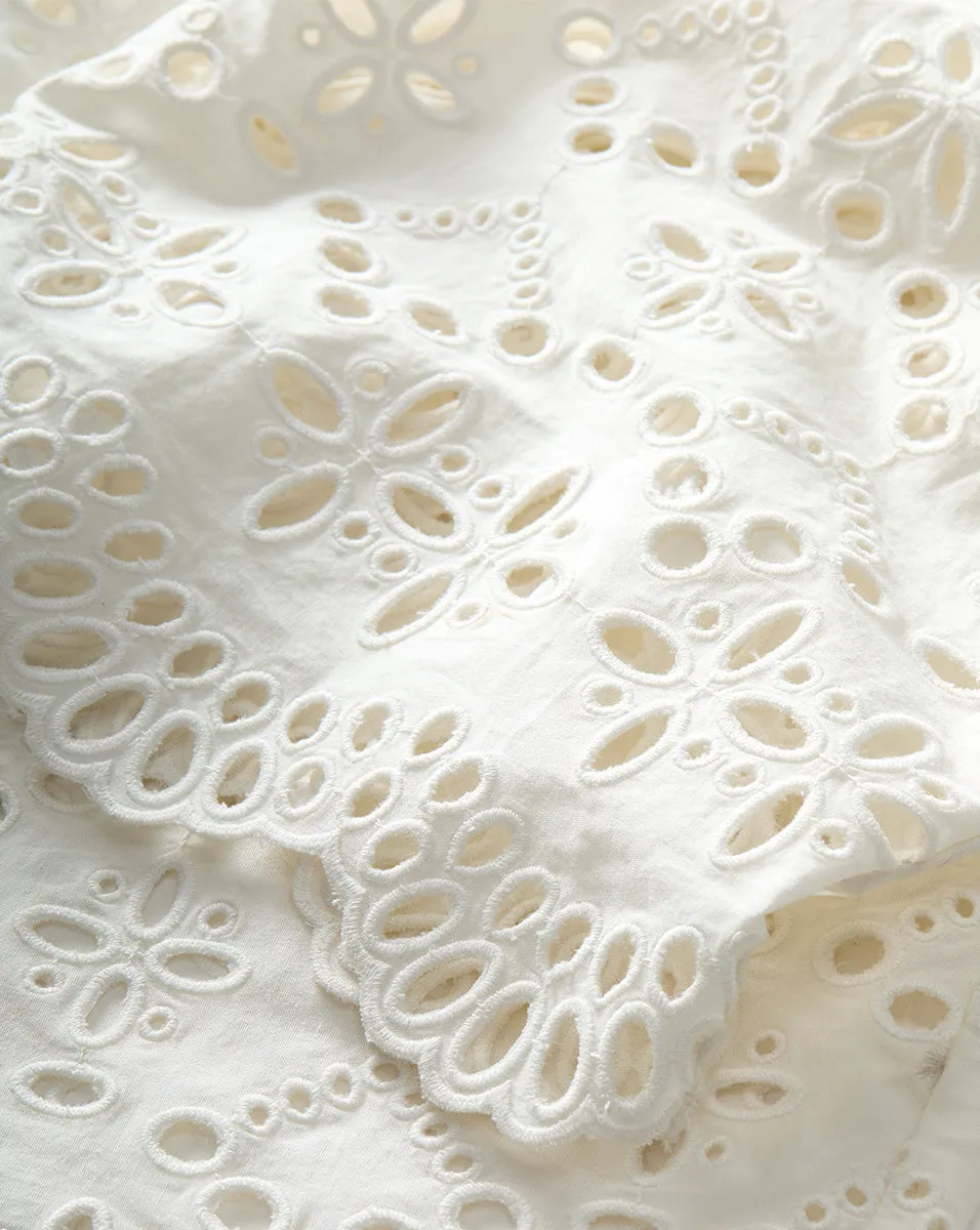 Kemper Cotton Eyelet Pant