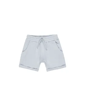 Light Blue Relaxed Short