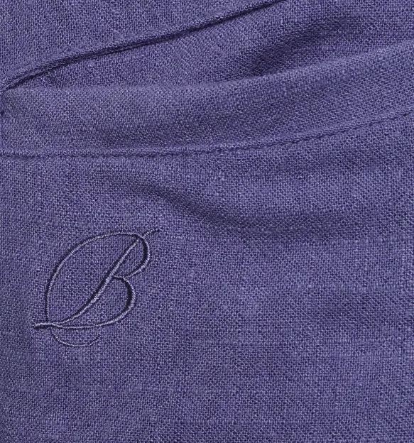 Linen Shorts - Navy