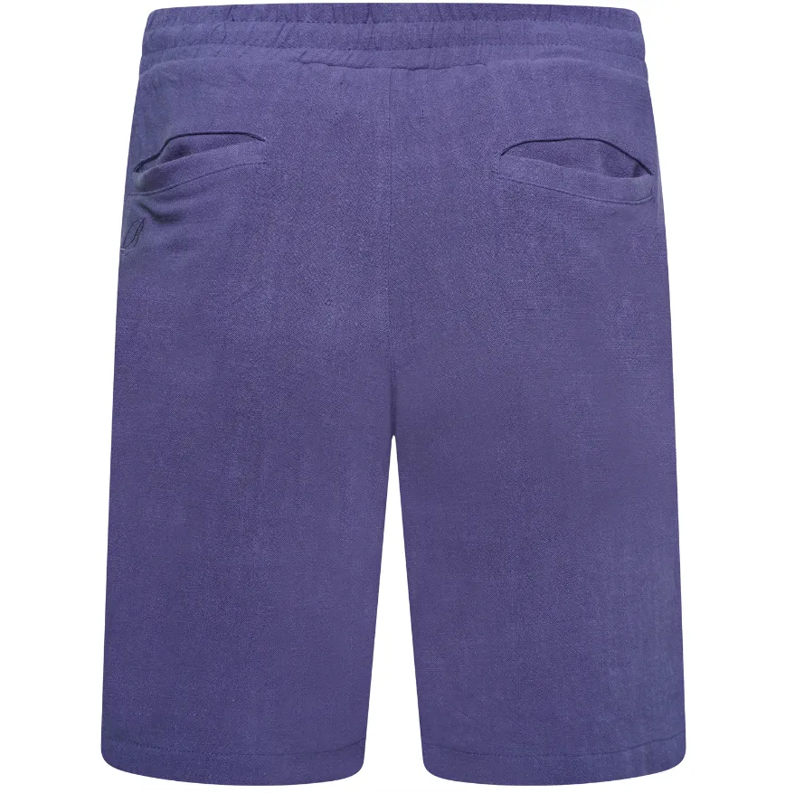 Linen Shorts - Navy