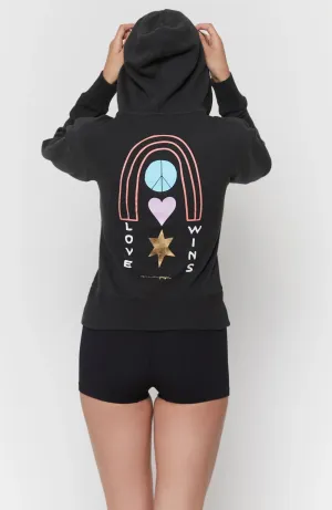 Love Wins Zip-Up Hoodie