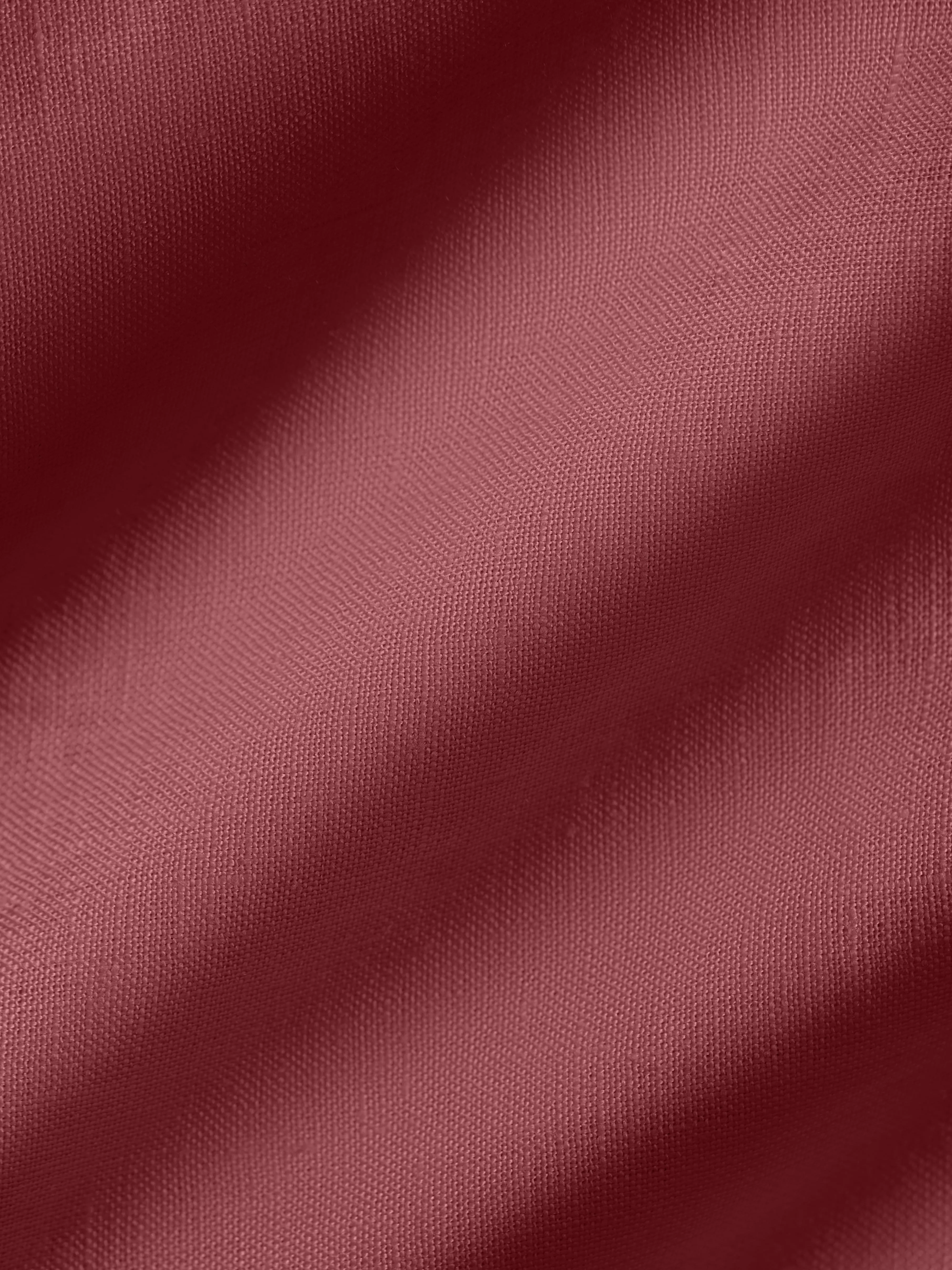 Mens DNA Linen Mid Length Shorts—garnet red