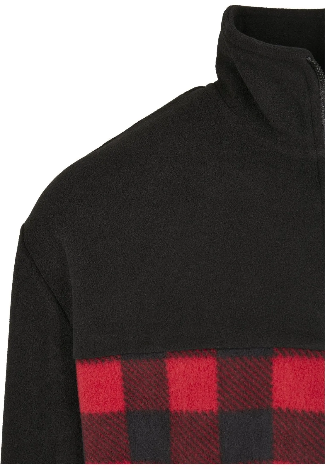 Men's Patterned Polar Fleece Track Jacket